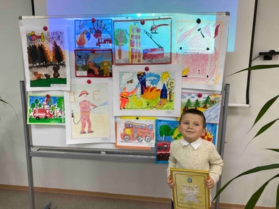 Конкурс рисунков на противопожарную тематику